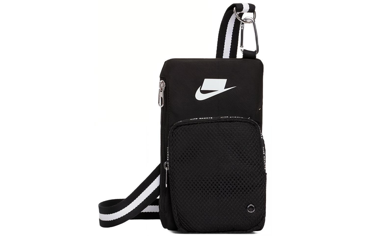 Nike Polyamide Crossbody Bag, Shoulder Bag Unisex Black CV5878-010