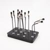 12-Pack FX-01 Bendable Metal Magnetic Clips - Universal Anti-Drop Design