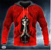 2023 New Men's Skull Hoodie Sweatshirts 3D print Head Pattern Hooded Pullover Autumn Fashion Casual Sweatshirt
