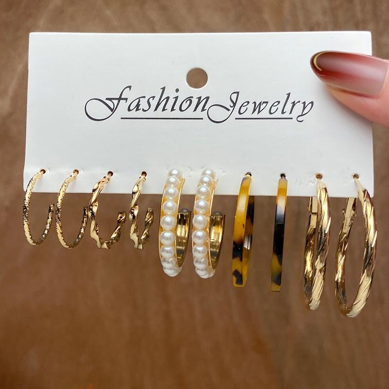 iF ME Fashion Earrings Butterfly Heart-shaped Hoop Earrings for Women Accessories Jewelry