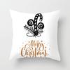 Christmas Golden Series Festive Decoration Pillowcase Home Sofa Car Pillow Cushion