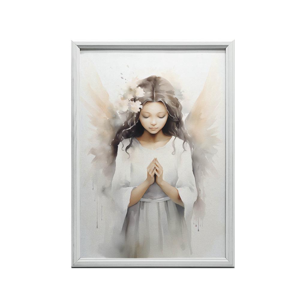 Heavenly Elegance Poster Heavenly Elegance Poster, 40X50 Cm, Black Aluminum Frame, 230 Gsm Matte Paper
