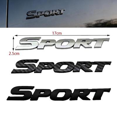 3D ABS Material SPORT Sticker For Highlander Fender Refurbishment And Modification Accessories