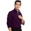 Pinkmint Men' Regular Fit Shirt (Hero Purple