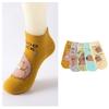 No Show Socks Cotton Low Cut Socks Funny Novelty Socks Anime Short Socks Fun Ankle Socks for Women Girls Capybara Socks