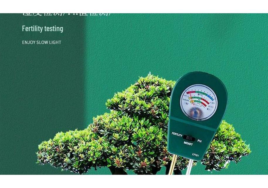 Garden Soil pH and Moisture Meter for Plant Care