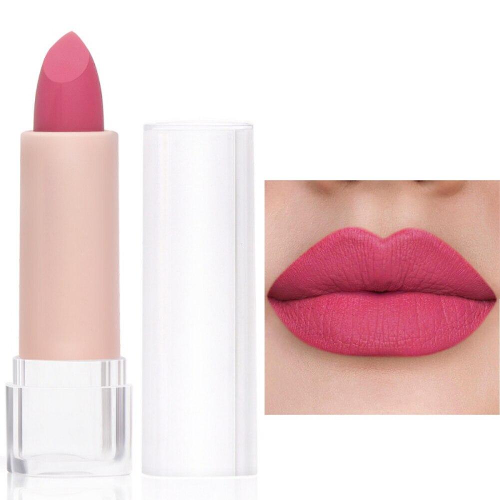 15 Colors Matte Lipstick Moisturizing Lip Gloss Sexy Red Makeup Long Lasting Velvet Lipstick