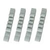 4 Pezzi Fascia Elastica Regolabile Fermapenne Organizzatore Penna per Taccuino Segnalibri Elastici con Clip Integrata per Diario