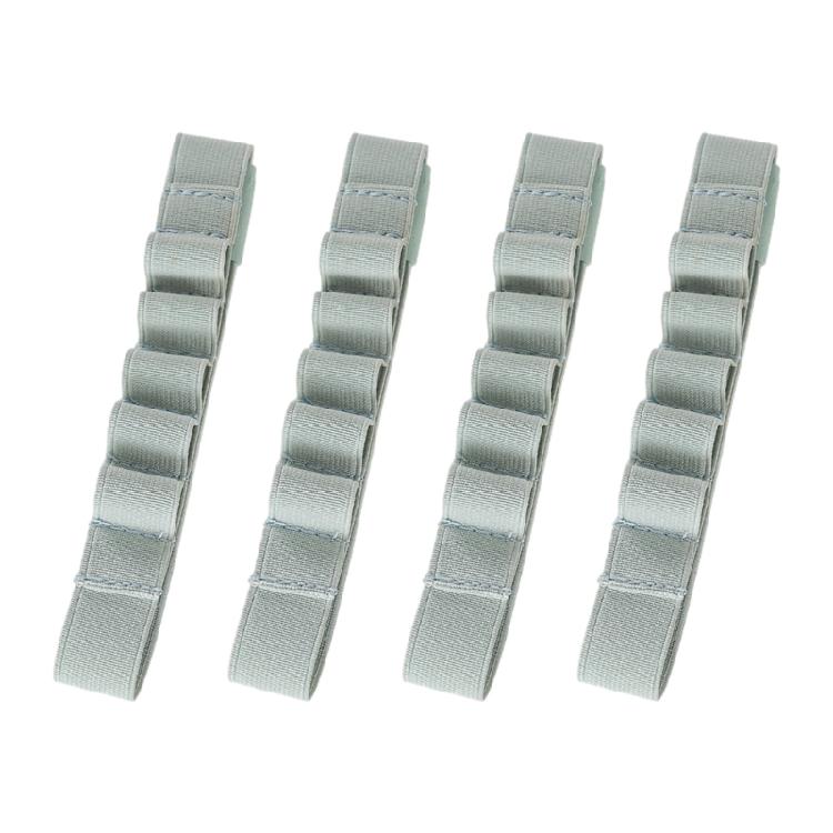 4 Pezzi Fascia Elastica Regolabile Fermapenne Organizzatore Penna per Taccuino Segnalibri Elastici con Clip Integrata per Diario