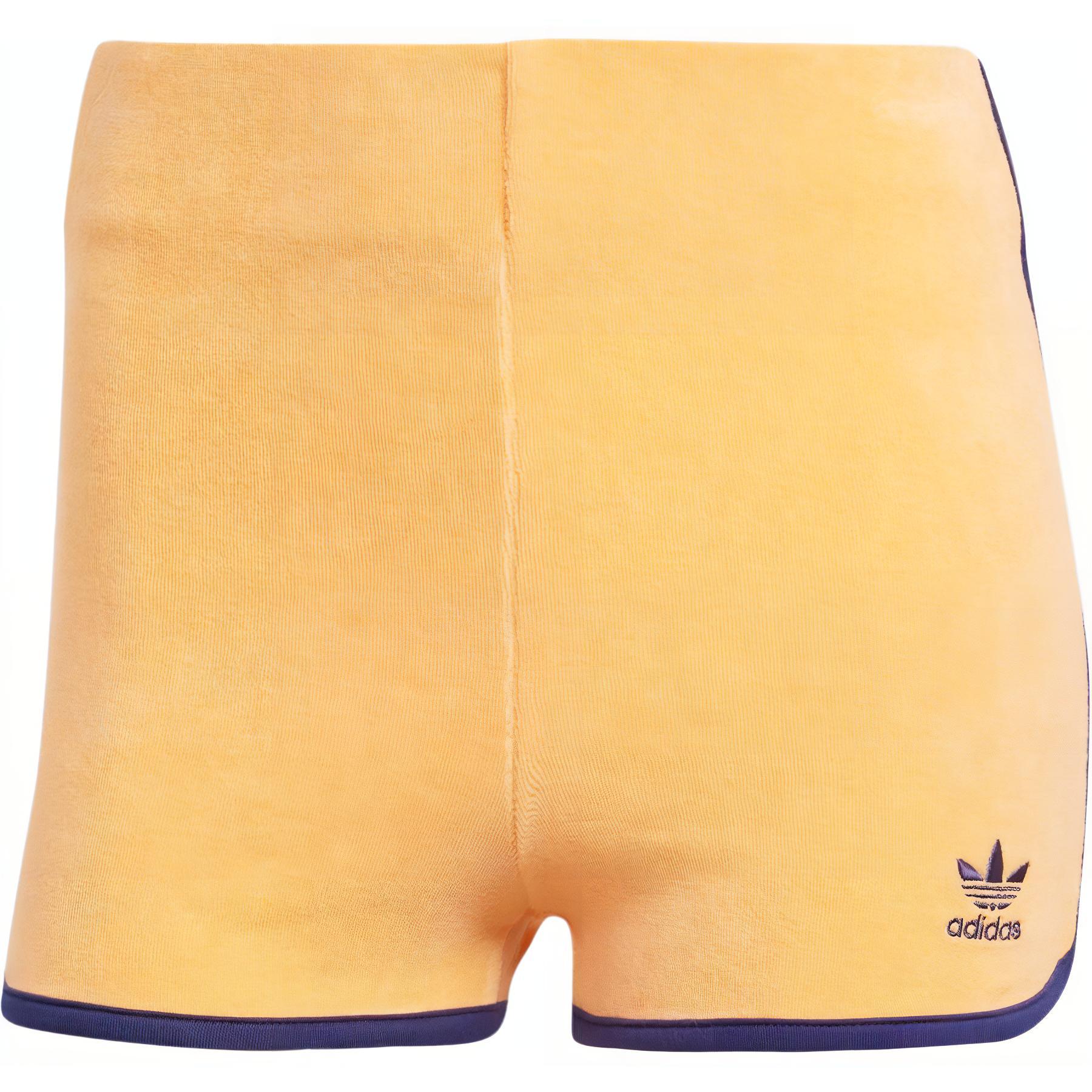 adidas originals Women s TERRY SHORTS  Hazy Orange  JG8060 M