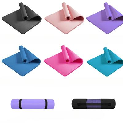 Tapete de Yoga Doméstico para Homens, Tapete Espesso Amortecedor Antiderrapante, Alongado e Alargado, Tapete de Chão para Fitness Feminino para Pular Corda