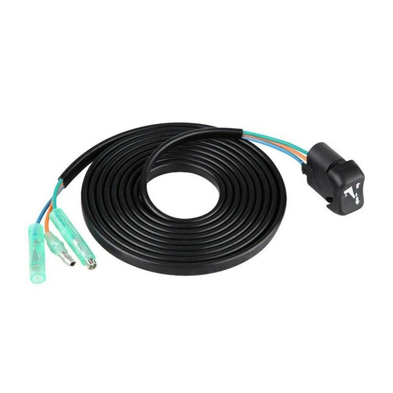 ABLZ-1 Piece Trim And Tilt Switch Assembly Single Engine Control Handle For Outboard Motor 704-82563-41-00