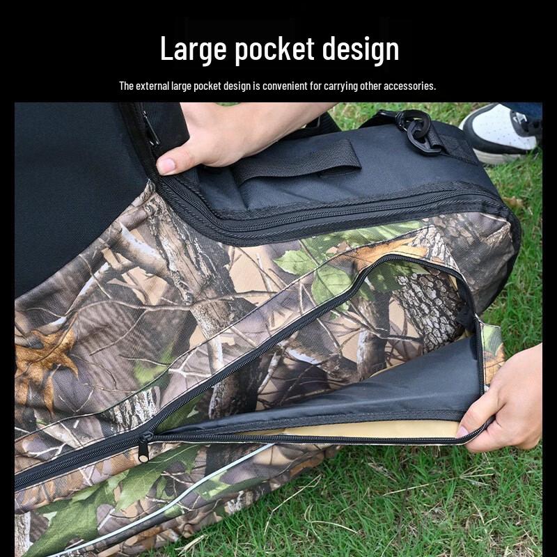 Camouflage T-Shaped Bow Bag