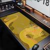 Traditional Chinese Dragon Large Mouse Pad NonSlip Rubber Stitched Edges Hd Print Desk Mat Gaming Office Laptop Workstation