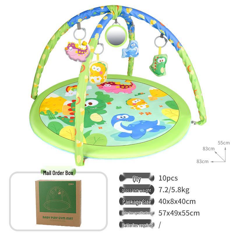 Infant Play Gym with Ocean Ball Crawling Mat for 0-1 Year Olds