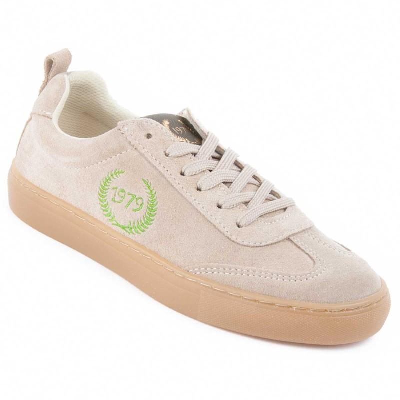 Sneaker De Piel Para Mujer. Montevita Vitta3 104856