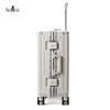 TOBERLIR Aluminum Frame Hardside Spinner Suitcase