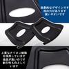 Rim guard (2 pieces, black) Rim protector Wheel rim guard
