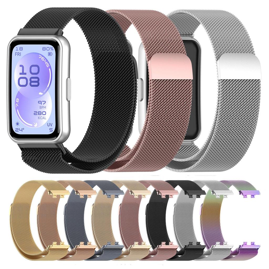 Milanese Loop Band For Huawei Band 11/11 NFC Stainless Steel Mesh Strap for Huawei Band 11 Pro Bracelet Wristband