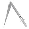 Stainless Steel Welding Taper Gage Feeler Gauge Hole Inspection Test Ruler
