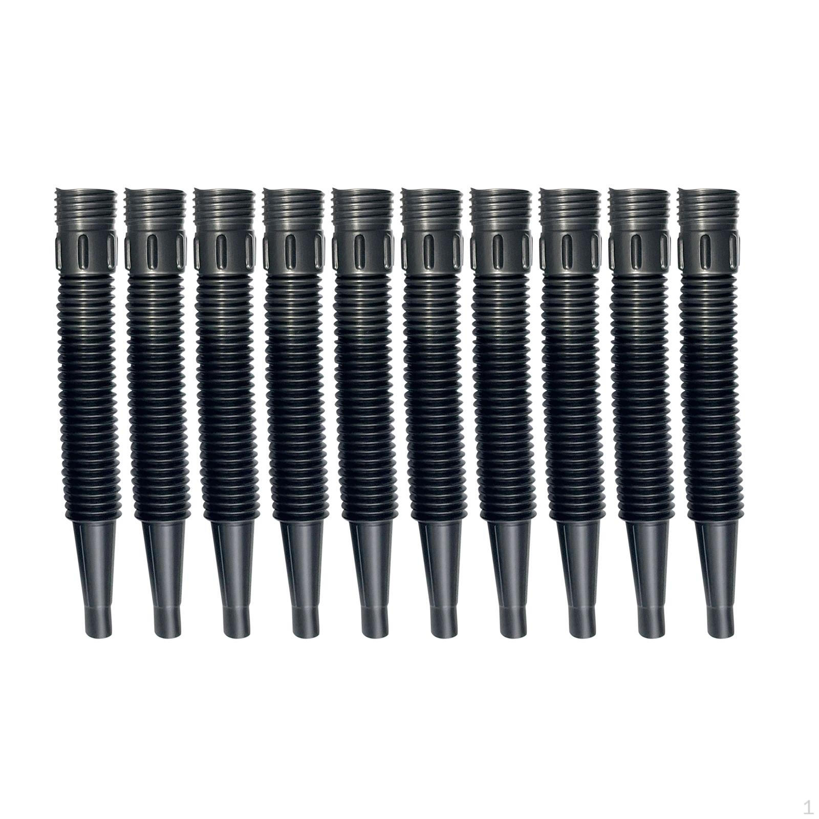 

10x Spout Extension Gas Oil Hose Tube Replacement Car Engine Reing Funnel Multifunctional Universal