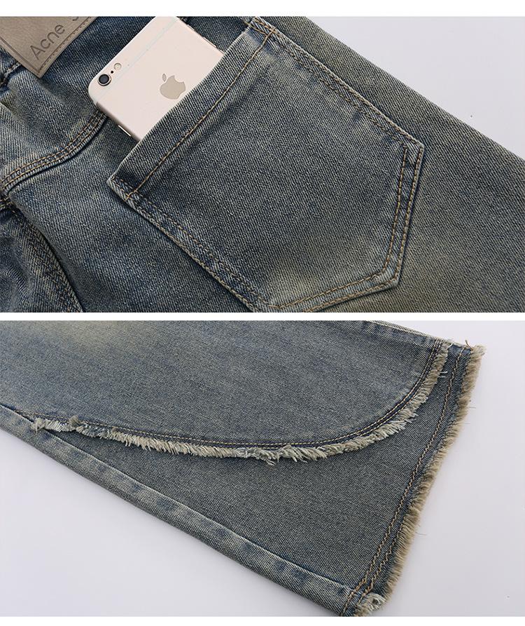 Herbst 2025 Mädchen Wide-Leg Jeans für 7-16 Jahre - Lockerer, Straight-Leg Schnitt
