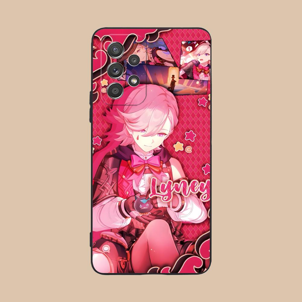 

Game GI Lyney Matte TPU Mobile Phone Case for Samsung Galaxy A56 55 54 53 52 51 36 35 34 23 16 15 5G Colorful Cover Galaxy A51 5G