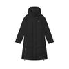 Warm Long Hooded Down Jacket Women Outerwear Black F11W443905FBK