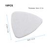 10Pcs High Quality Wool Felt Picks Plectrums 3mm for Guitar Ukulele(Black)