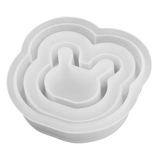 

Yousheng Multi Styles двухслойная трехмерная силиконовая форма для снятия форм, форма для эпоксидной смолы, брелок, подвеска, принадлежности для рукоделия F