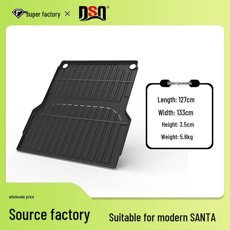 

All-Season TPE Cargo Bed Mat for 2022 Hyundai Santa Pickup Truck