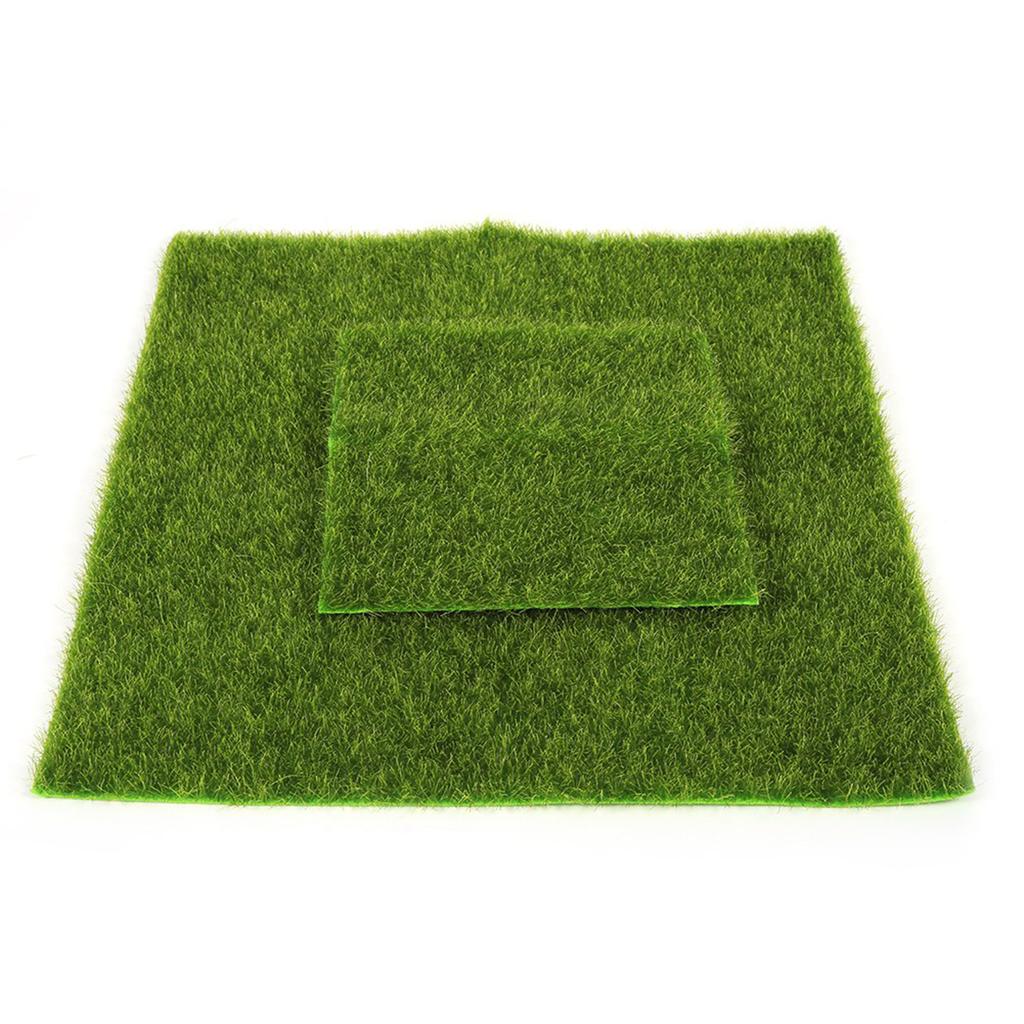 2 Sizes Synthetic Artificial Grass Mat Turf Lawn Garden  Landscape Ornament Home Decor Artificial Grass Artificial Turf