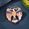 Rhinestone Number Brooch Women 3D 250 Rhinestones Mechanical Gear