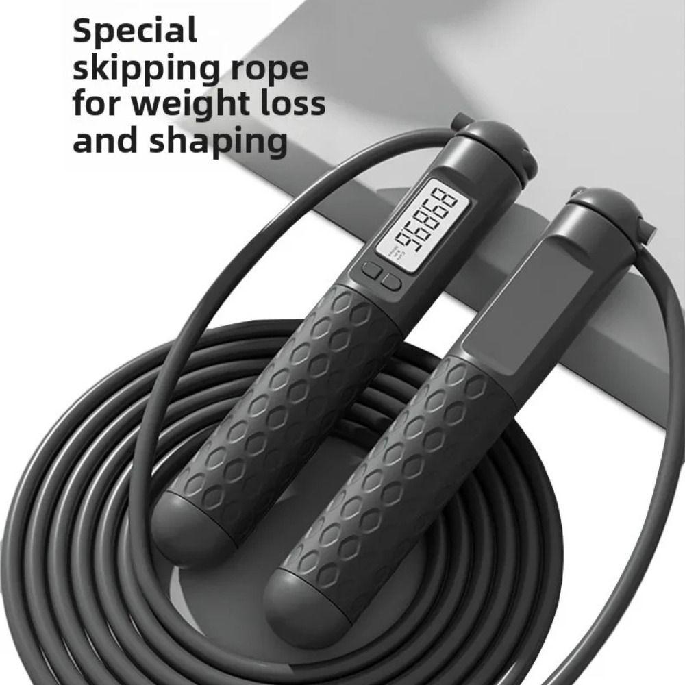 3M Length Counting Jump Rope Ball Anti-Skid Fitness Jump Rope Jump Rope with Counter  Student