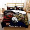 Halloween Horror Movie Clown Printed Quilt Cover Pillowcase Queen Bedding Set Bedding Set Luxury Personalized Bedding