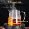 Heat-Resistant Glass Gongdao Cup with Steel Strainer