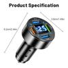 Car Charger Quick Charge Cigarette Lighter Adapter 4 Port USB A USB C Fast Charging Phone Charger for iPhone Xiaomi