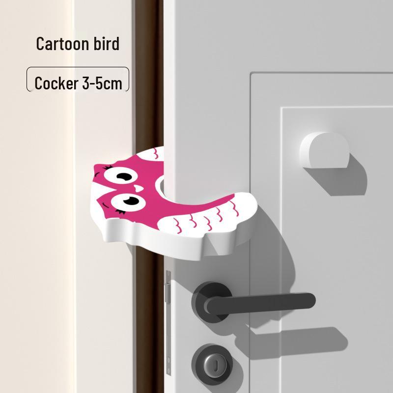 Child Safety Door Gap Fixer: Anti-Pinch Hand Stopper & Anti-Collision Clip