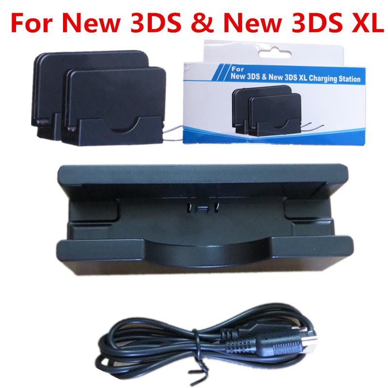 Universal Charging Stand Cradle Docks for Nintendo NEW 3DS 3DSLL/XL Game Console USB Cable Charging Display Dock Stands