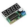 AT89C2051 4bitové digitální elektronické hodiny Nácvik pájení pro vlastní potřebu Pájecí dovednosti