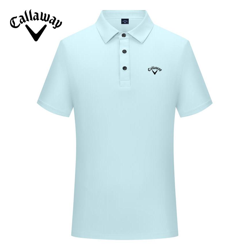 

Callaway 2025 Summer Embroidered Golf Business Leisure Sports Style Cool to the Touch, Moisture Absorbing and Dry to the Touch Polo Shirt XXL