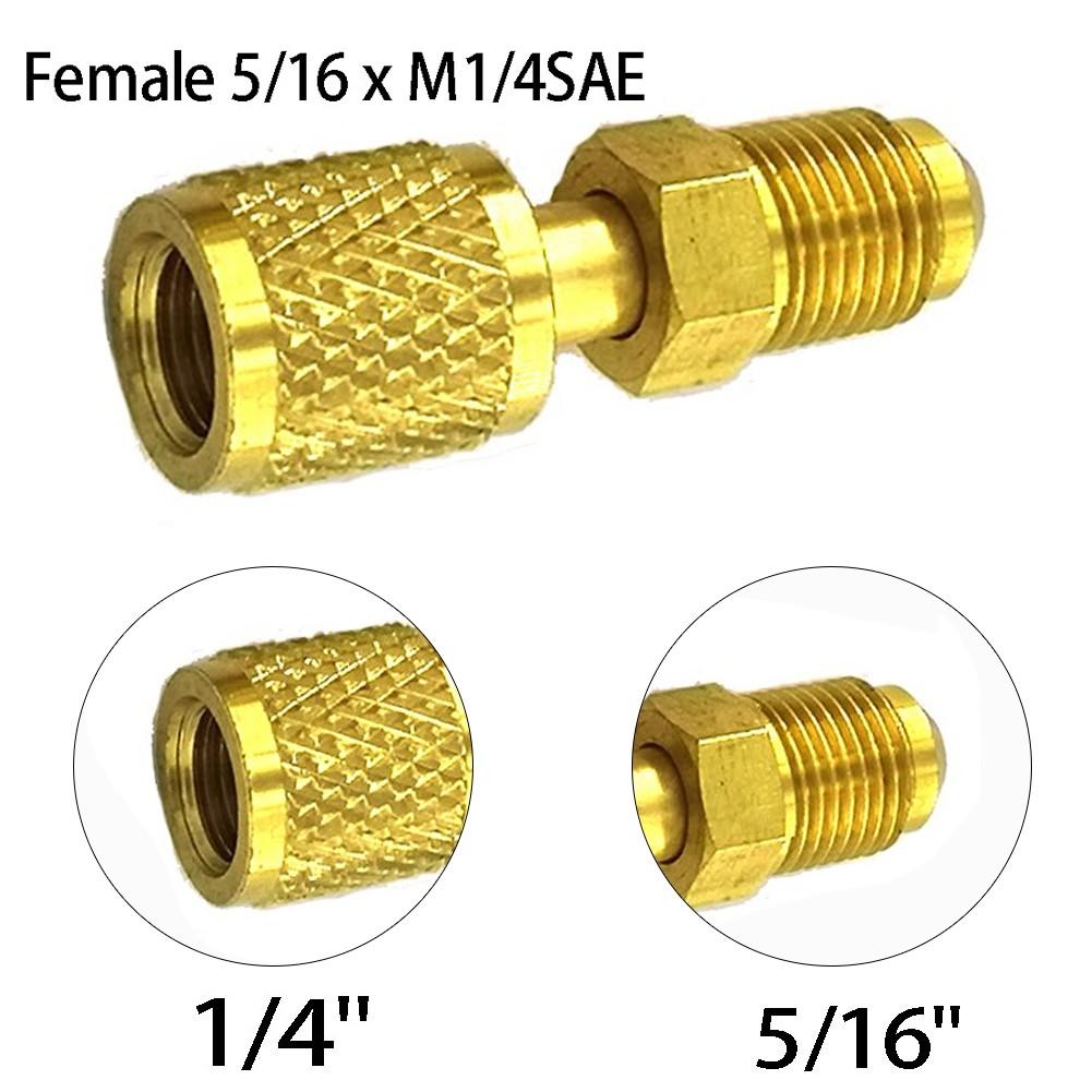 

Перехідник гніздовий 5/16 x M1/4SAE Для кондиціонера s R32 R410a