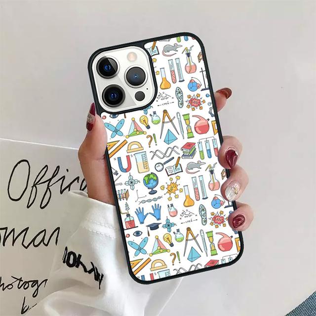 Science Studies Icon Coque Shell For iPhone 17 Air 15 16 14 13 12 Pro Max 11 Pro Max Plus Phone Case Cover