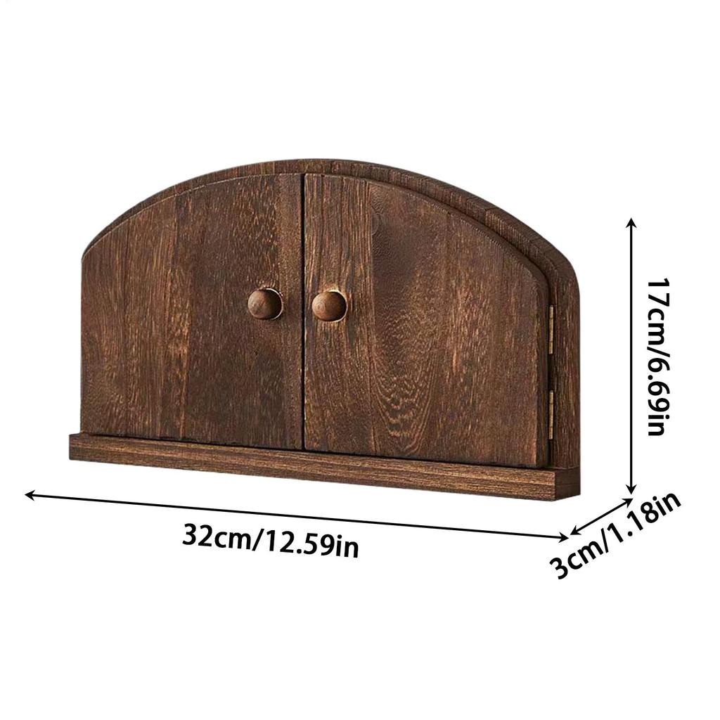 Fairy Door Socket Cover Board Baby Protection Socket Cover Decorative Wooden Outlet Covers Wall Plate Child Proof Outlet Cover