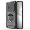 For Huawei Mate 70 Case PC+TPU Kickstand Phone Protector with Lens Cover