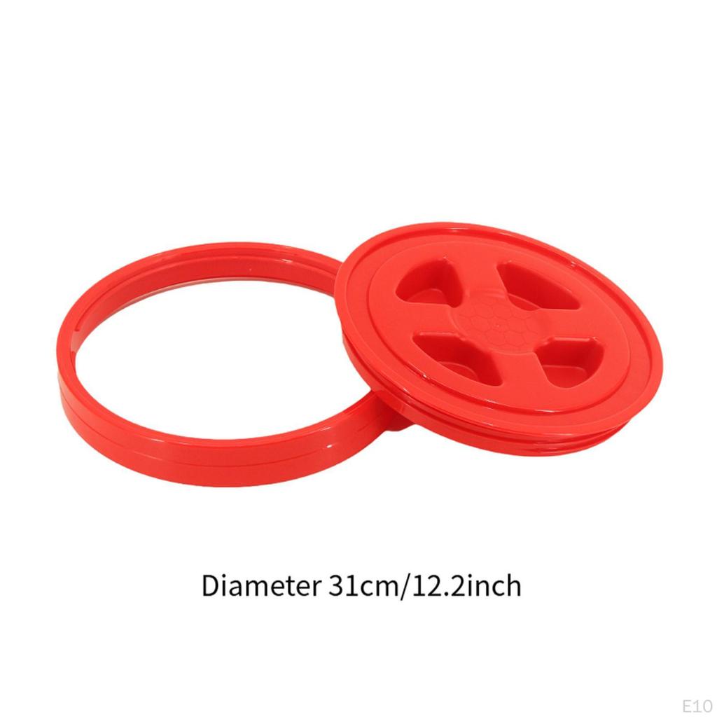 Bucket Insert Lid Automotive Washing Accessories Moving Base Car Wash Stool Cover for Painting