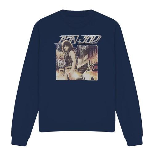 Bon Jovi Unisex Adult Runaway Jon Sweatshirt