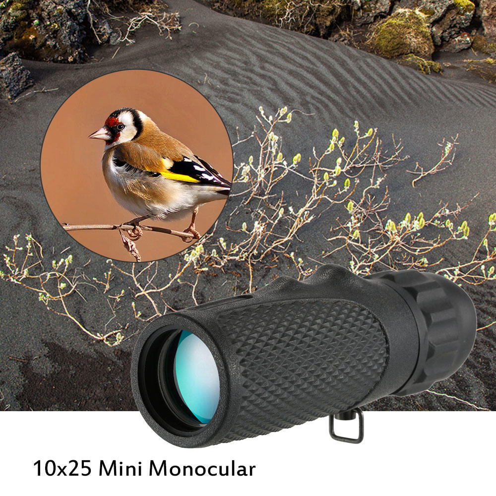 Buy 10x25 Monocular Mini Compact Monocular Telescope Pocket Scope at