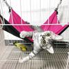 Durable Cats Plush Hammock Breathable Pet Cage Hammock Cat Hanging Hammock  Balcony