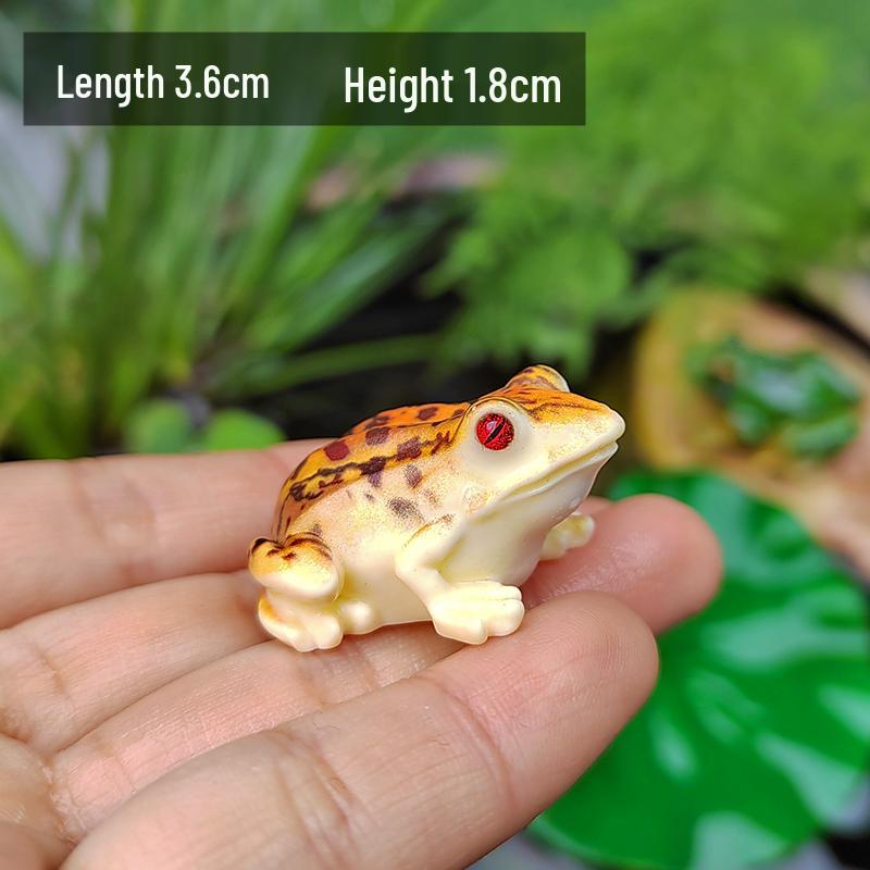 Creative Micro Landscape Frog Ornament for Fish Tank and Bonsai Decoration